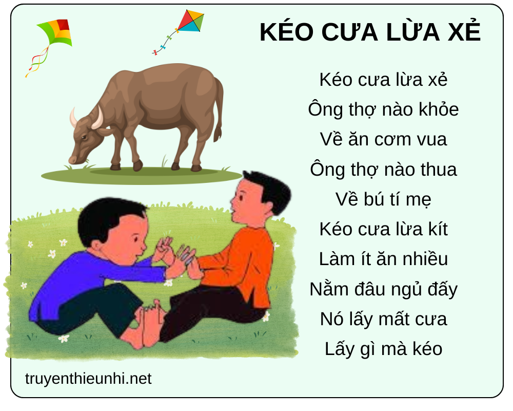 Tổng hợp những bài đồng dao dễ thuộc, dễ nhớ cho trẻ mầm non phát triển ngôn ngữ