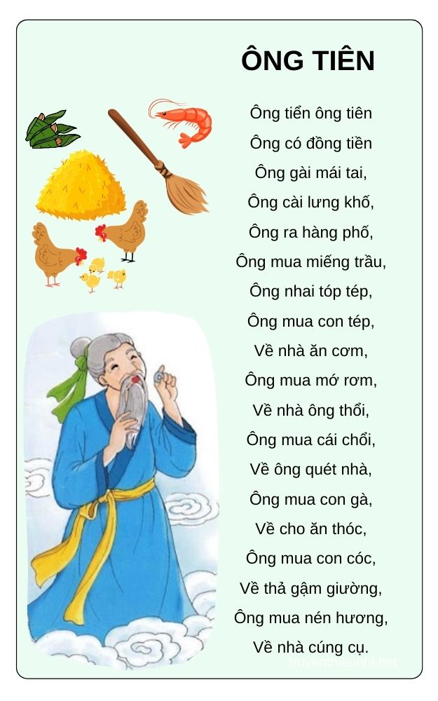 Đồng dao Ông tiển ông tiên