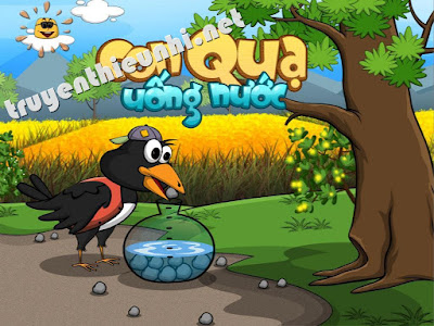 Truyện ngụ ngôn Quạ uống nước