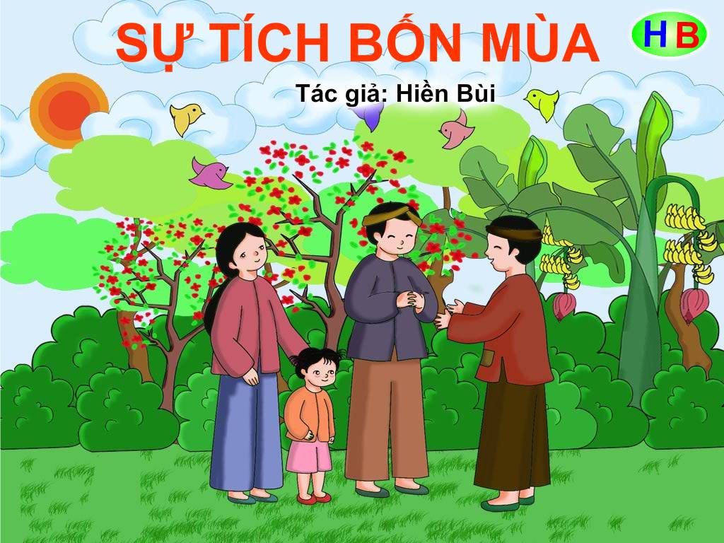 Truyện tranh Sự tích bốn mùa – Hiền Bùi