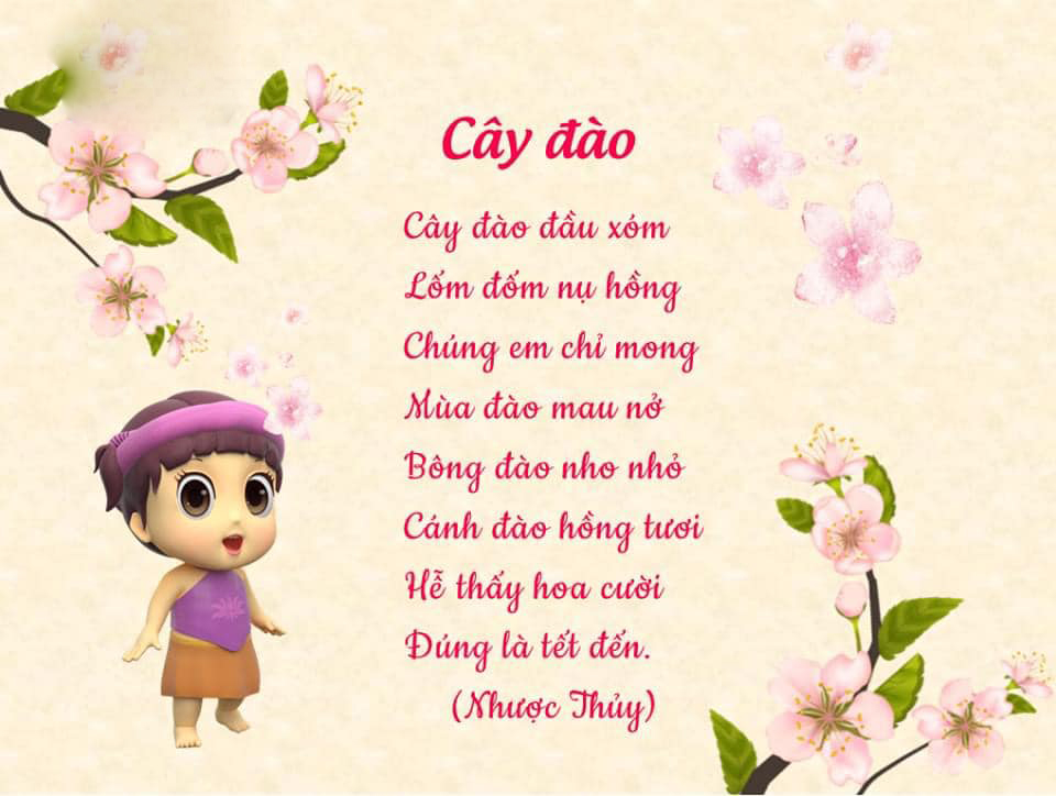 Bài thơ Cây đào