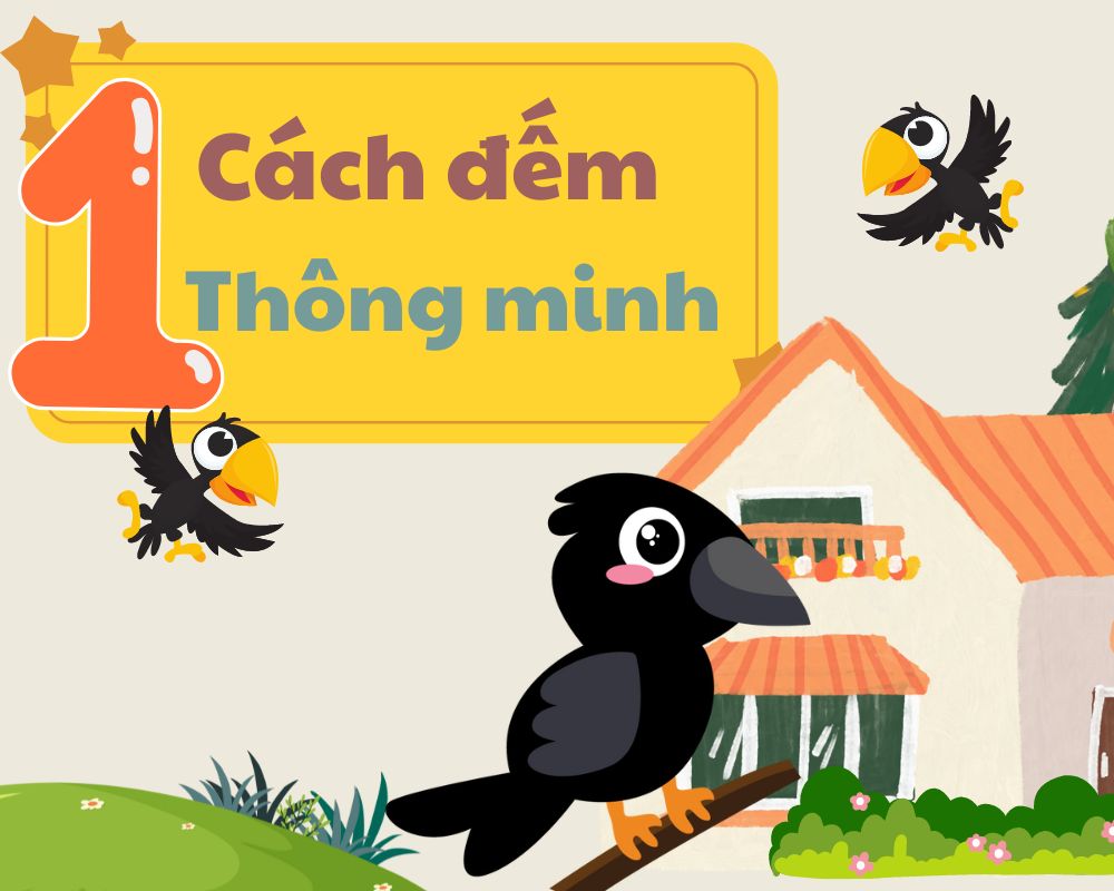 Truyện cho bé ngủ: Một cách đếm thông minh