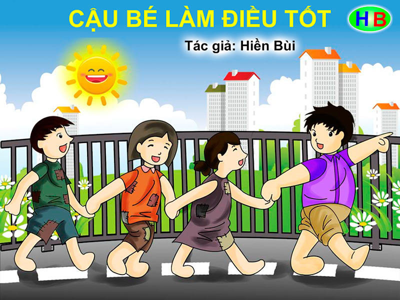 Truyện Tranh Cho Bé – Cậu bé làm điều tốt