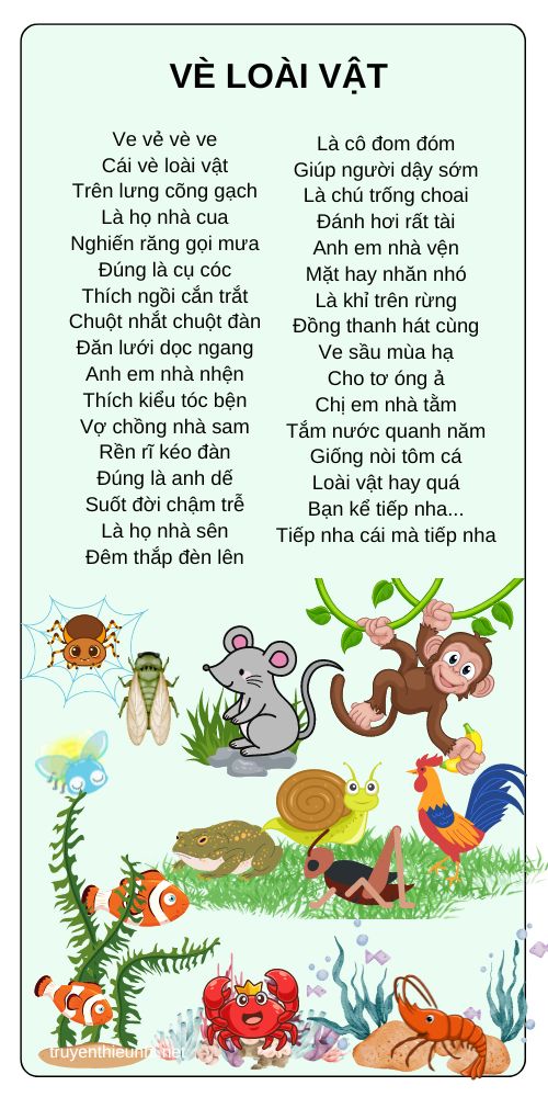 Đồng dao Vè loài vật