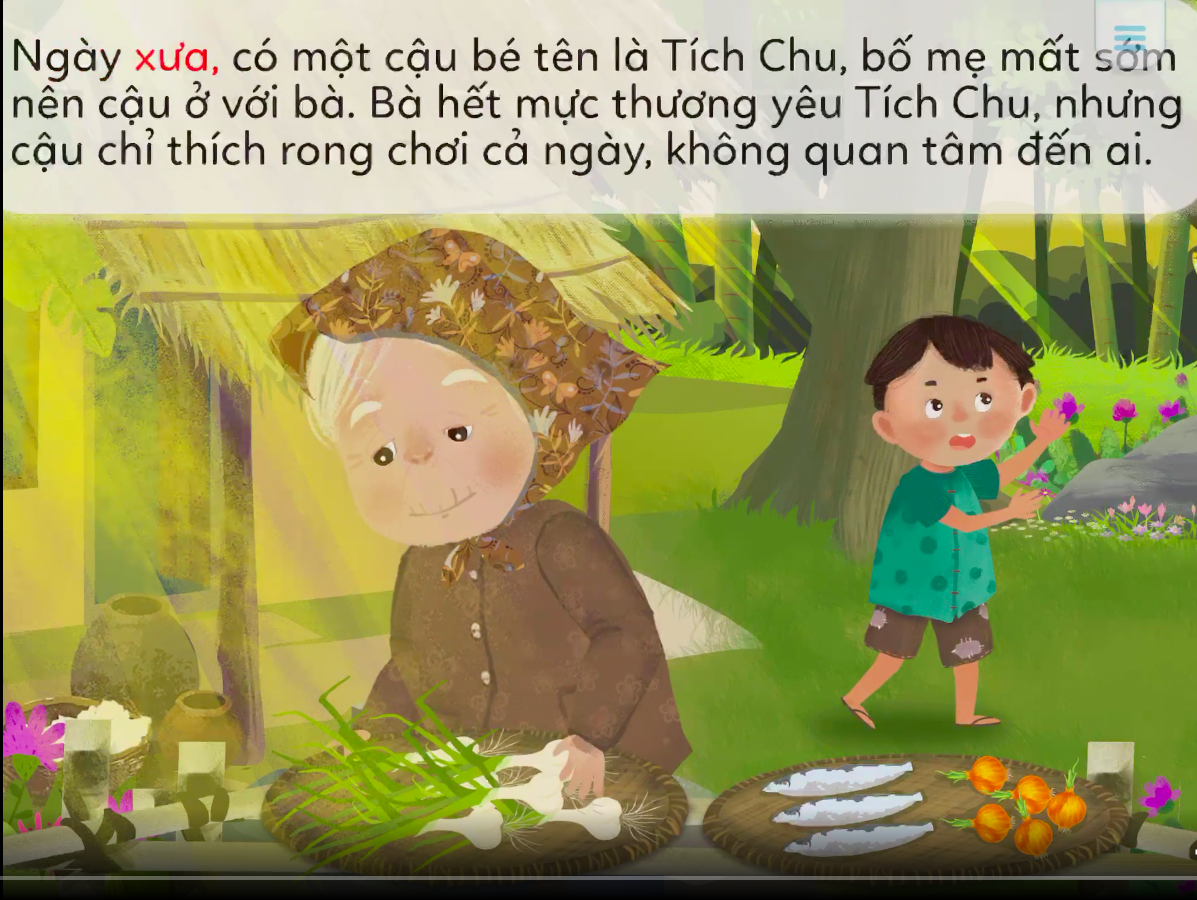 Truyện tranh cổ tích Tích Chu