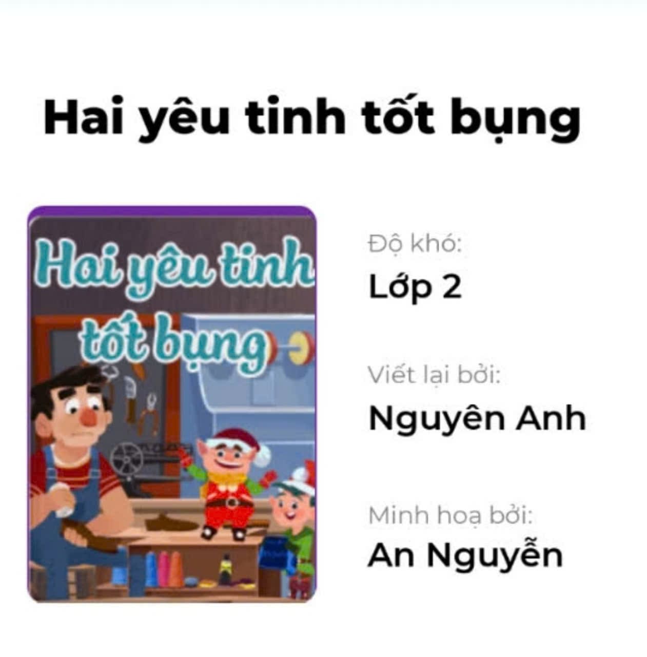 Hai yêu tinh tốt bụng
