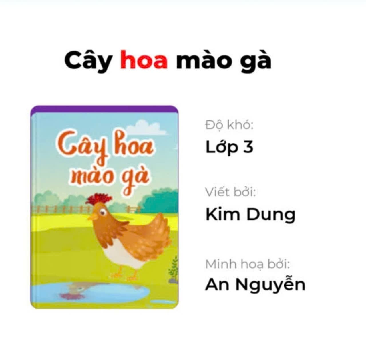 Cây hoa mao gà
