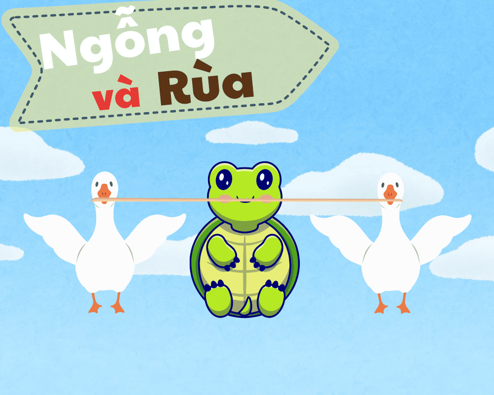 Ngỗng và Rùa