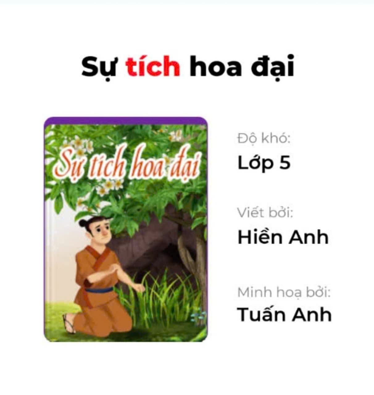 Sự tích Hoa Đại