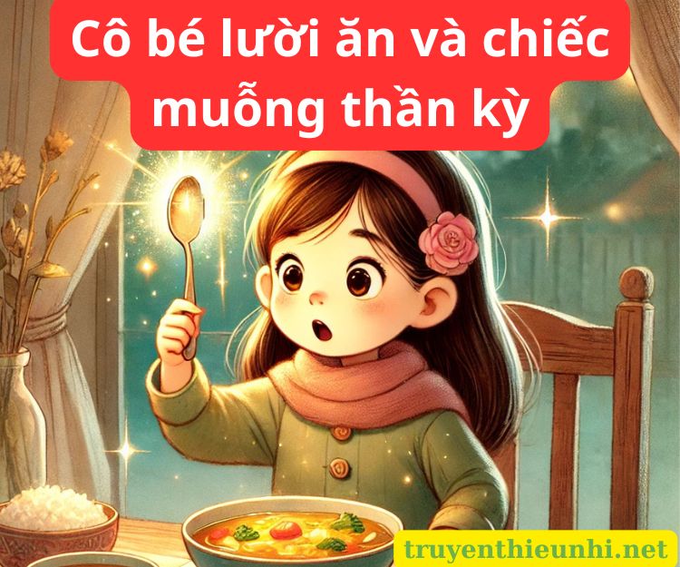 Cô bé lười ăn và chiếc muỗng thần kỳ