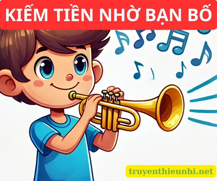 Truyện cười Kiếm tiền nhờ bạn của bố