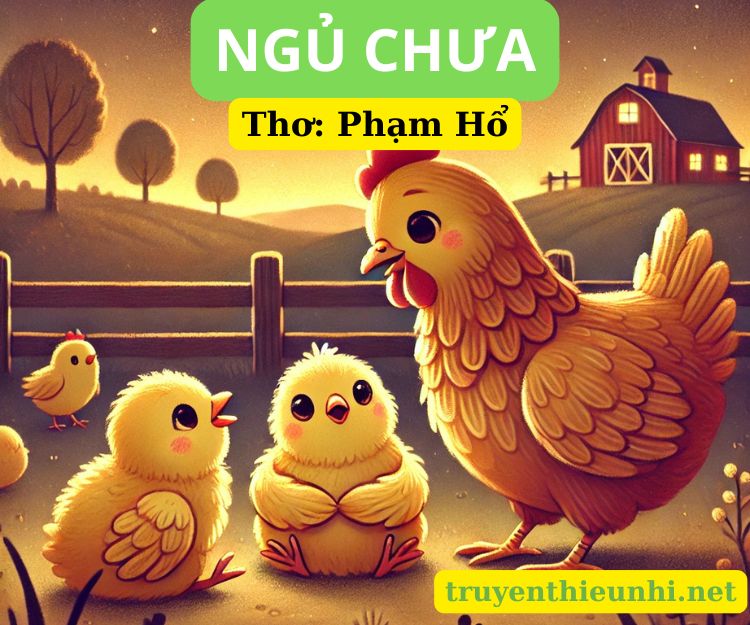 Bài thơ Ngủ rồi