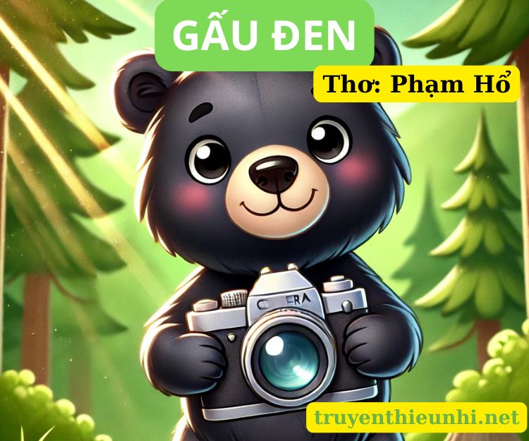 Bài thơ Gấu đen