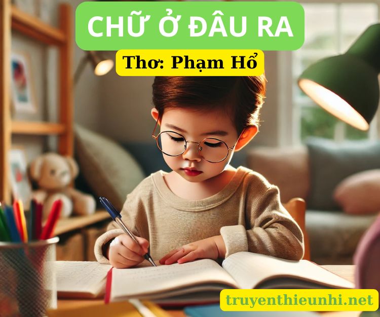 Chữ ở đâu ra