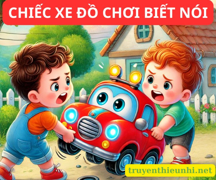 Truyện thiếu nhi Chiếc xe đồ chơi biết nói