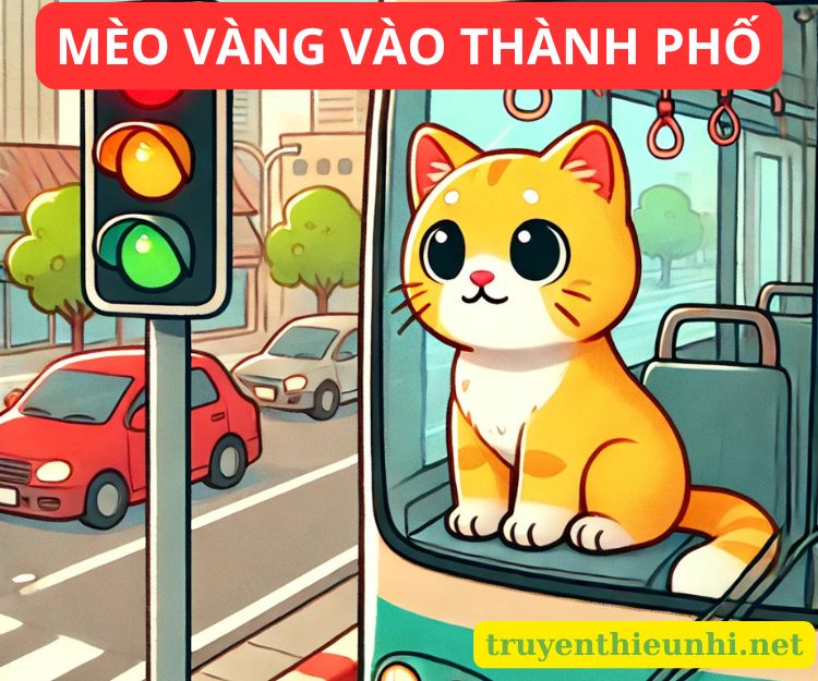 Mèo vàng vào thành phố