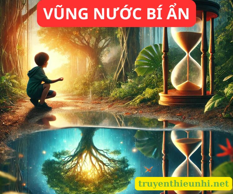 Vũng nước bí ẩn sau cơn mưa