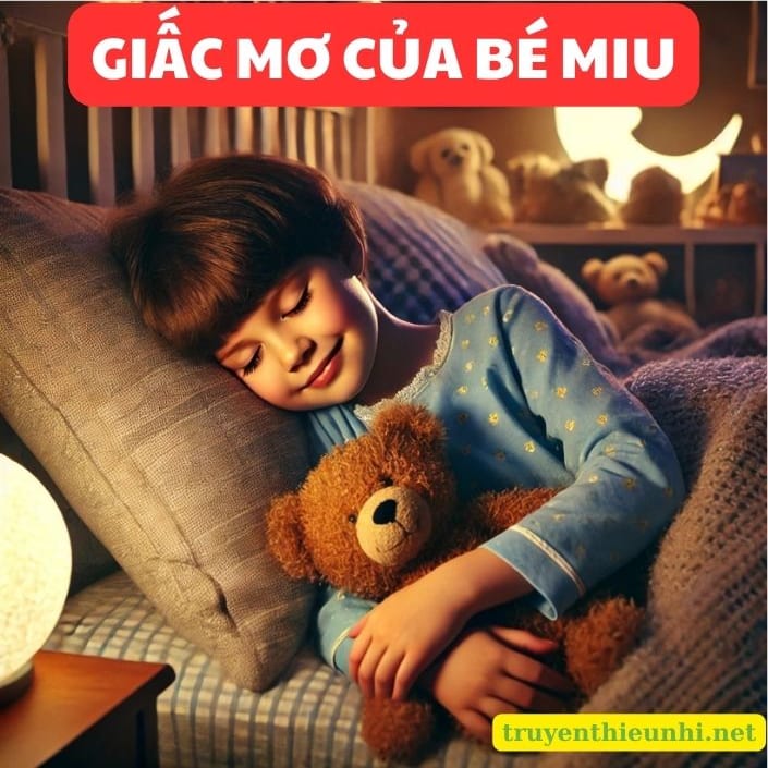 Truyện tranh Giấc mơ của bé Miu