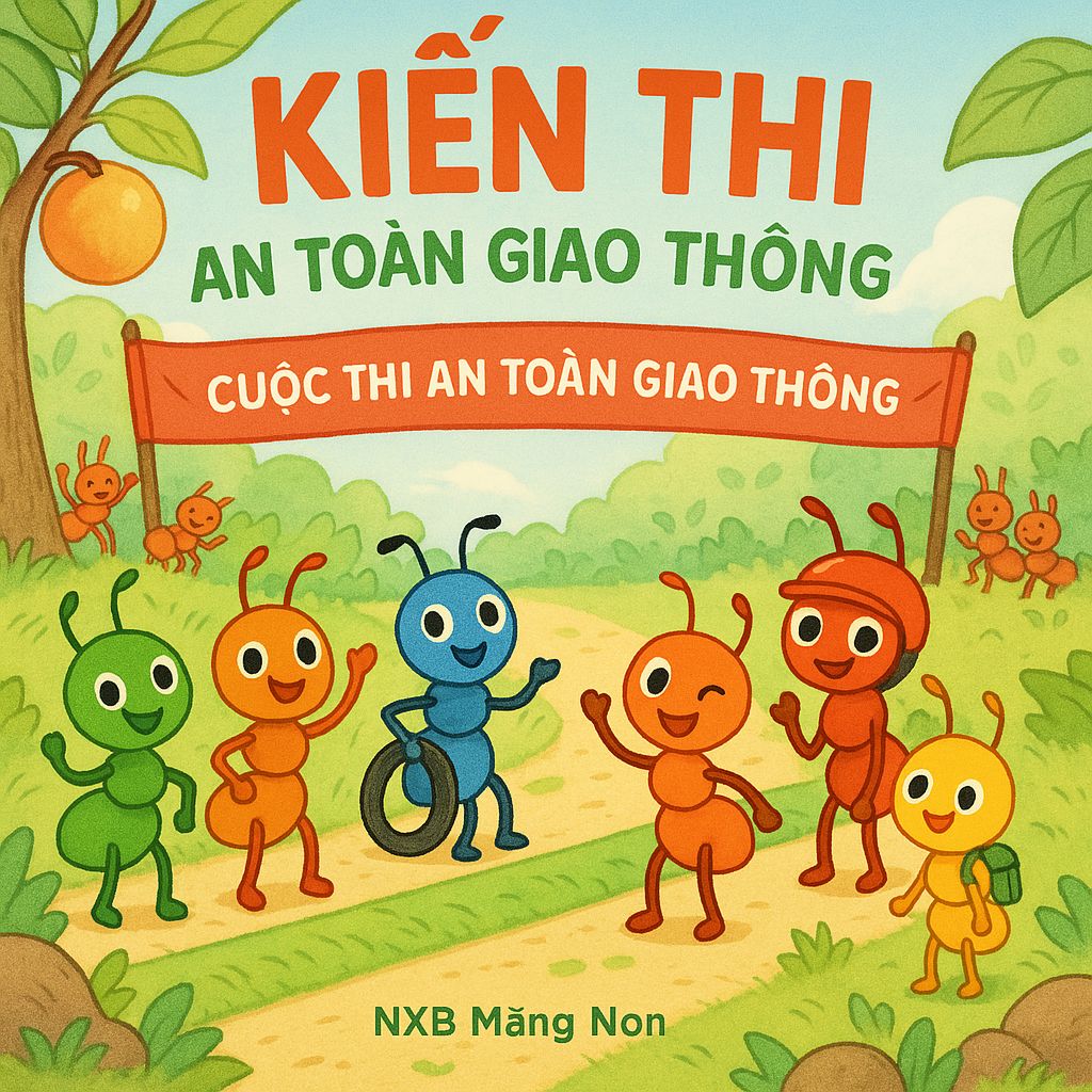 Truyện tranh Kiến thi an toàn giao thông