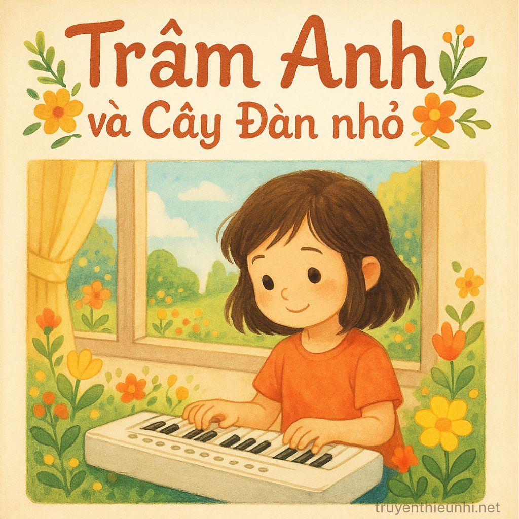 Truyện tranh thiếu nhi Trâm Anh và Cây đàn nhỏ