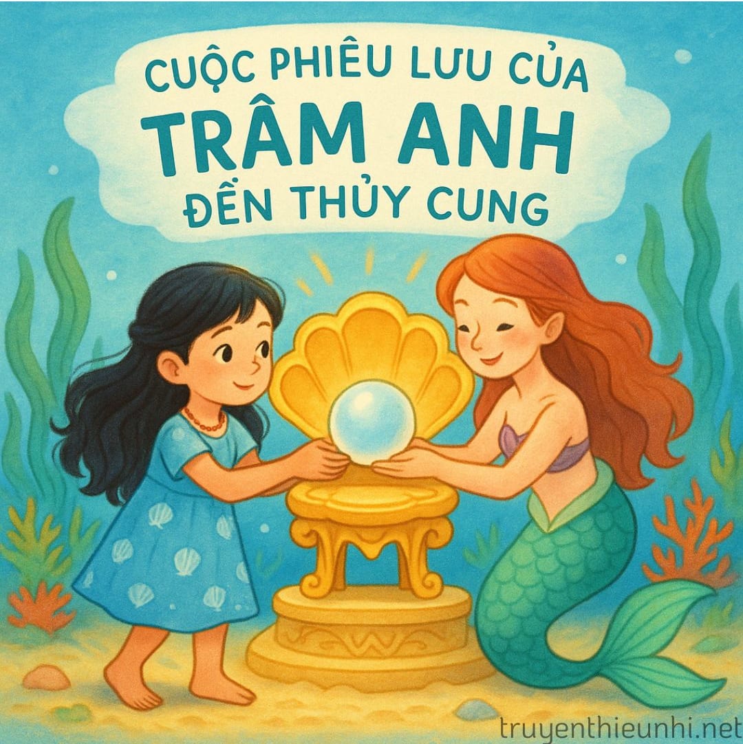 Truyện tranh Cuộc phiêu lưu của Trâm Anh đến Thủy Cung