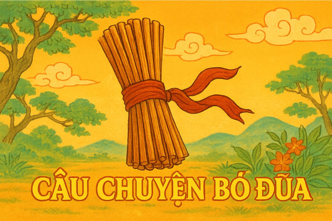 Truyện tranh cổ tích CÂU CHUYỆN BÓ ĐŨA