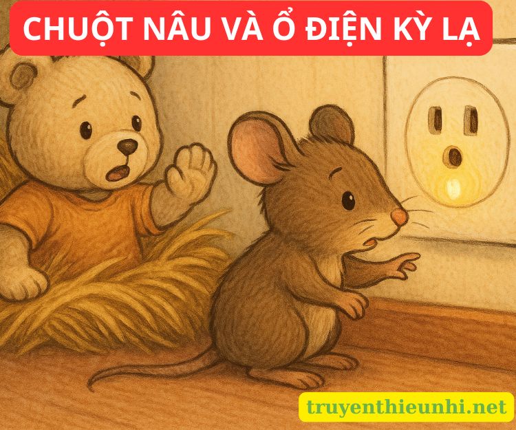 Chú Chuột Nâu và Ổ Điện Kỳ Lạ