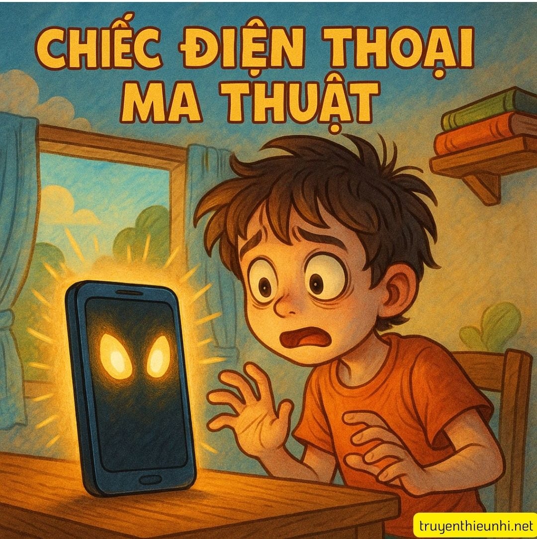 Truyện tranh Chiếc điện thoại ma thuật