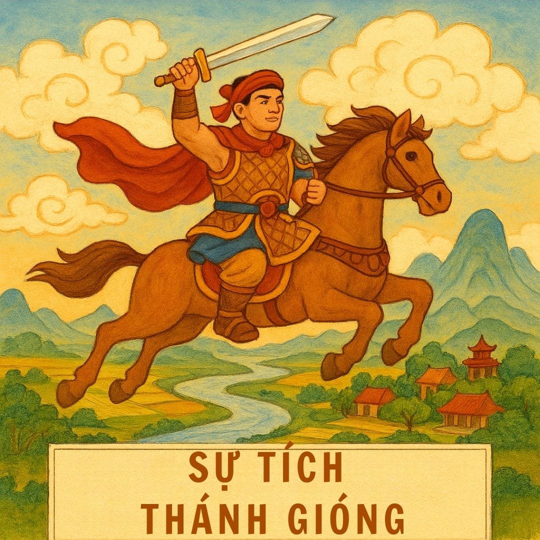 Truyện tranh cổ tích SỰ TÍCH THÁNH GIÓNG