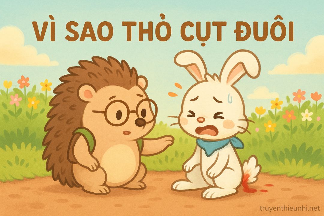 Truyện tranh VÌ SAO THỎ CỤT ĐUÔI