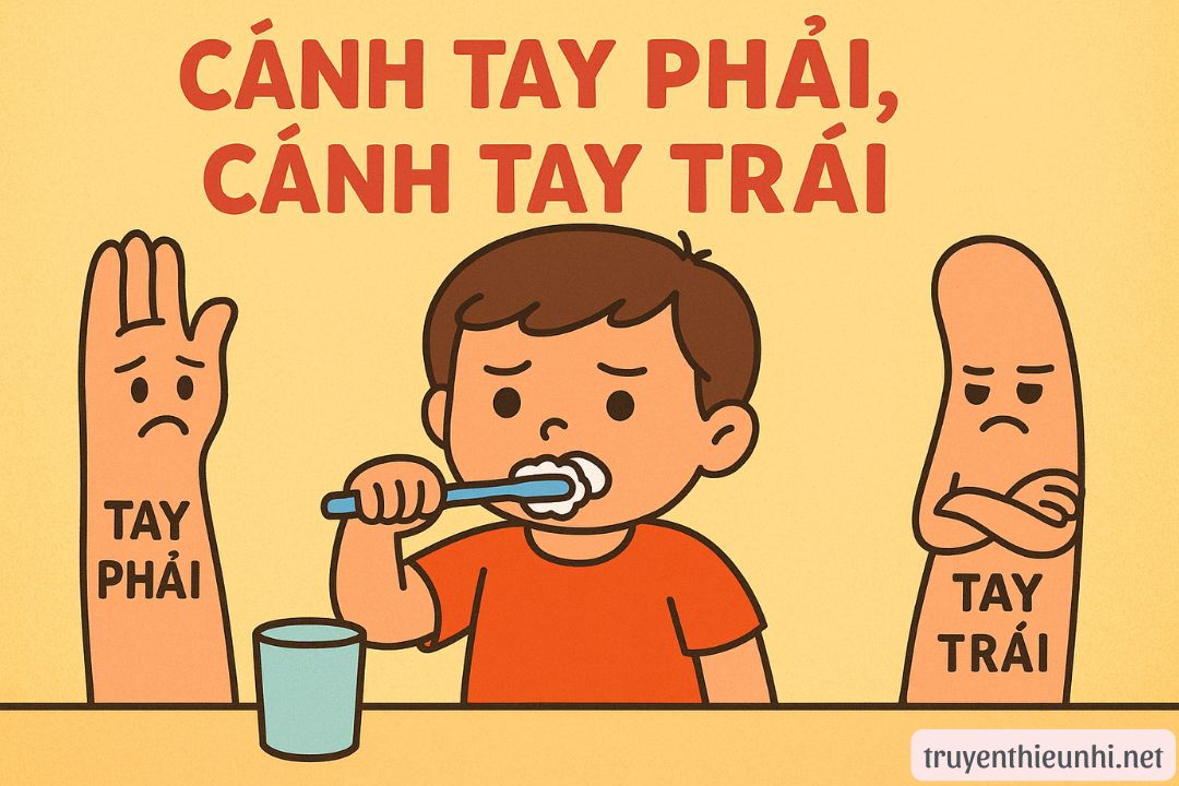 Câu chuyện của cái tay trái và tay phải